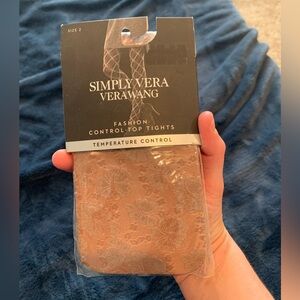 Vera Wang Patterned Fashion Tights